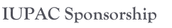IUPAC Sponsorship